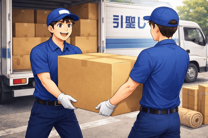 引越し業者のイメージ
