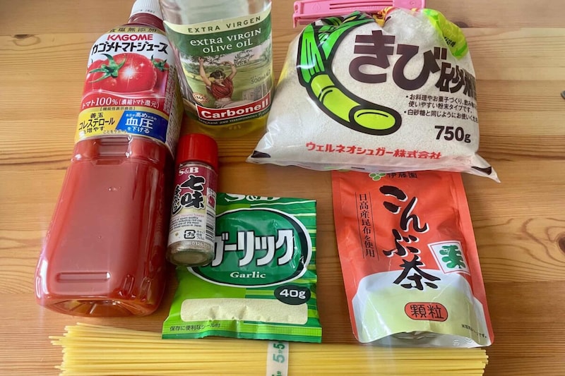 やけくそトマトパスタ