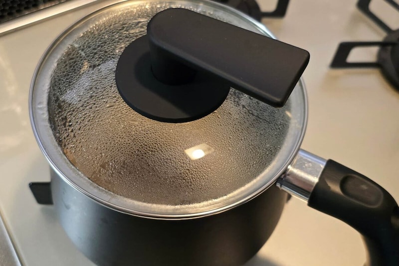 豚肉と小松菜の塩レモン粥