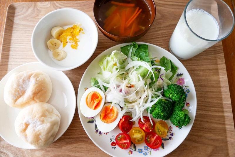 高橋英樹・朝食
