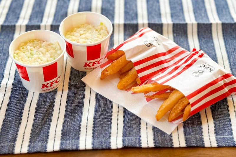 ケンタッキー「コールスロー」「カーネルクランチポテト」