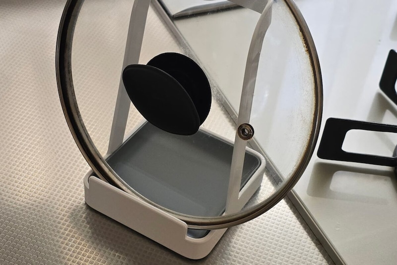 お玉&鍋ふたスタンド