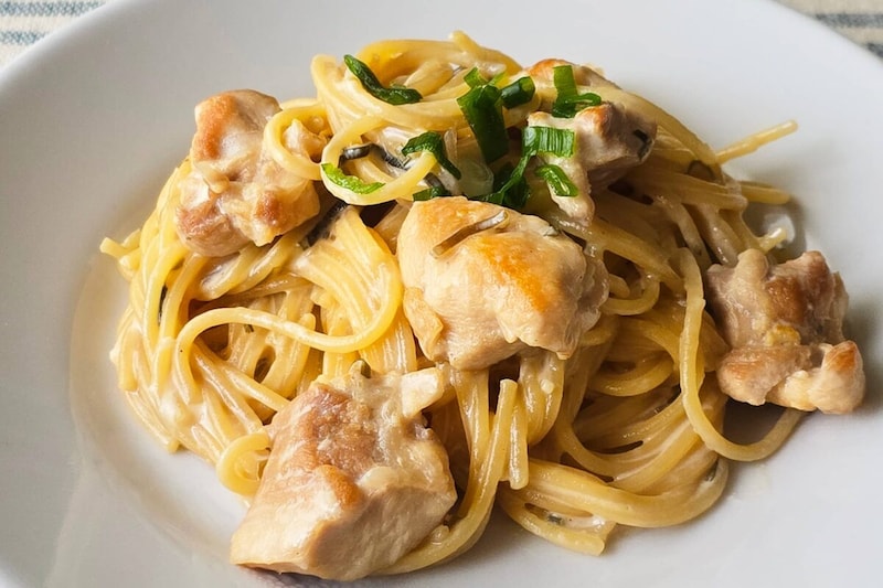 濃厚和風クリームパスタ