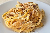 生クリームなしで作る「濃厚きのこクリームパスタ」　ワンパン10分で美味しすぎる