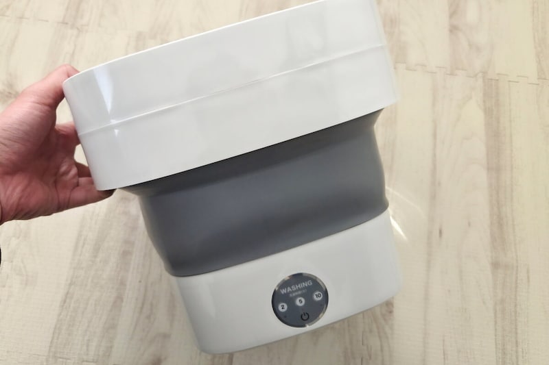 折りたたみミニ洗濯機