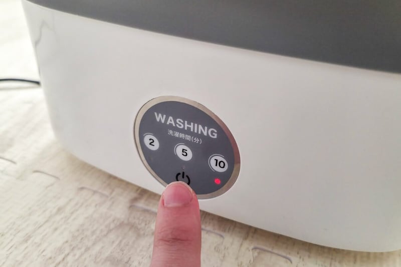 折りたたみミニ洗濯機