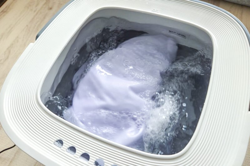 折りたたみミニ洗濯機