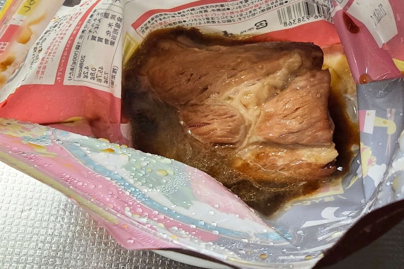 焼豚はレンジで
