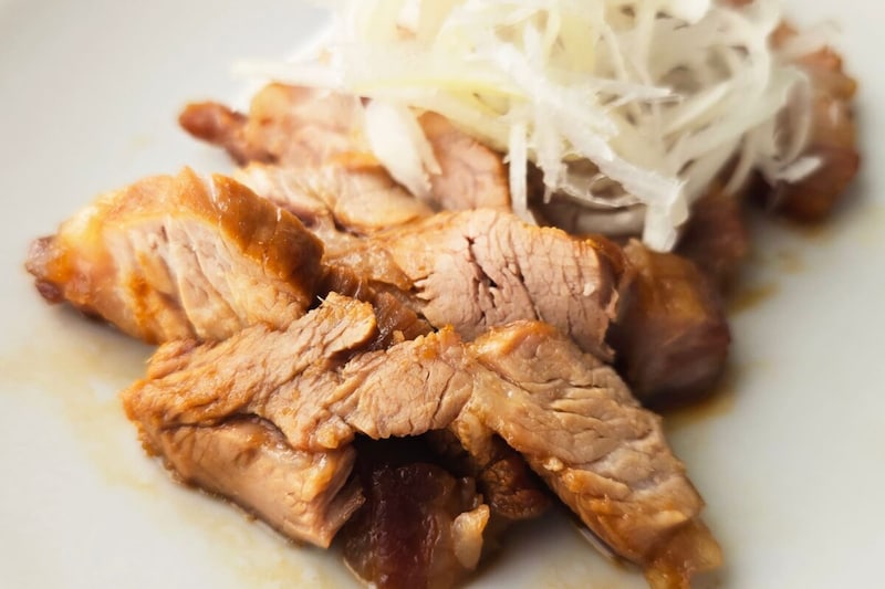 焼豚はレンジで