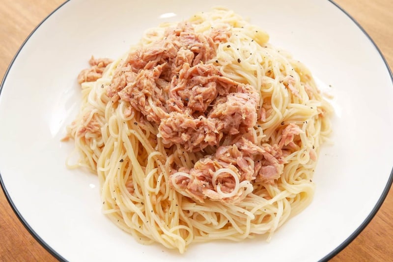 ツナ缶そうめん