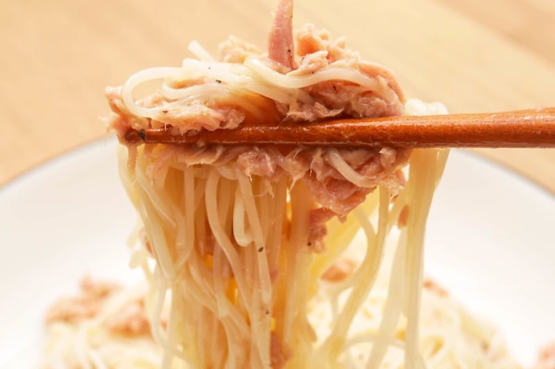 ツナ缶そうめん
