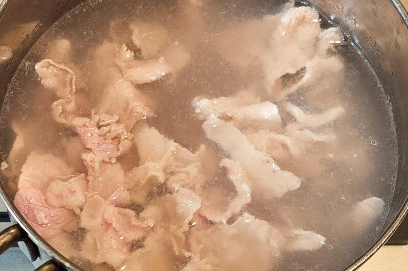 焼きブロよだれ豚