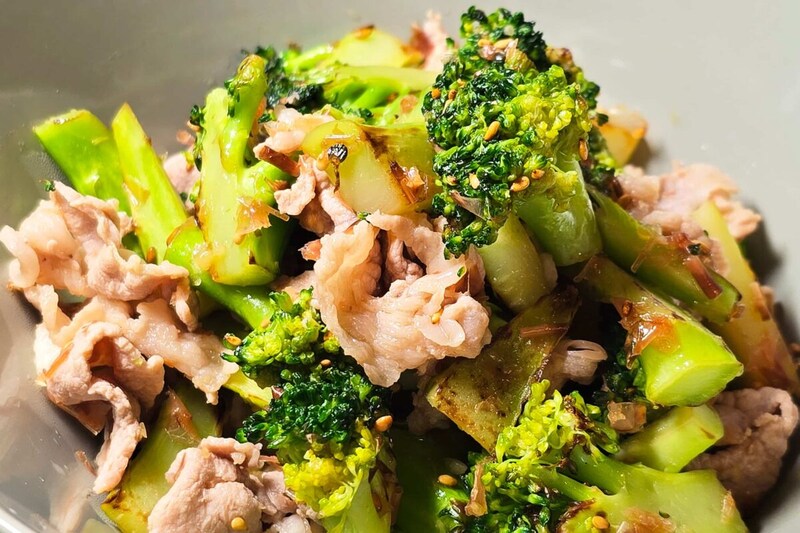 焼きブロよだれ豚