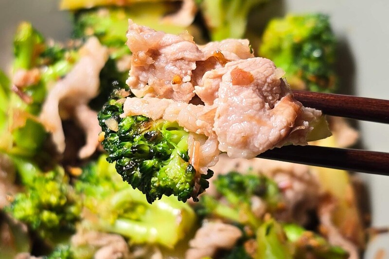 焼きブロよだれ豚