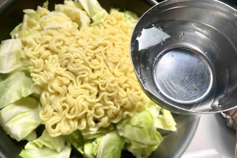 キャベツ焼きそば