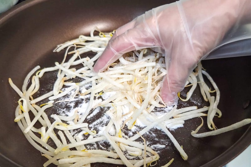 羽根つきもやし