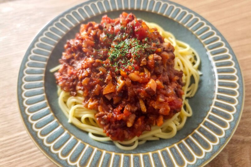 ミートソーススパゲッティ