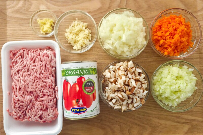 ミートソーススパゲッティ