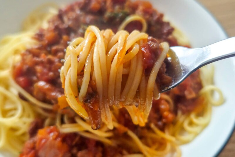 ミートソーススパゲッティ