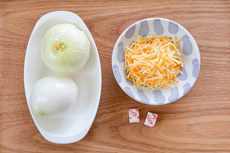 新玉ねぎのスープ