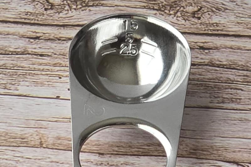 パスタも量れる計量スプーン