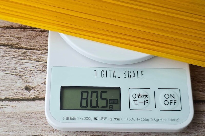 パスタも量れる計量スプーン