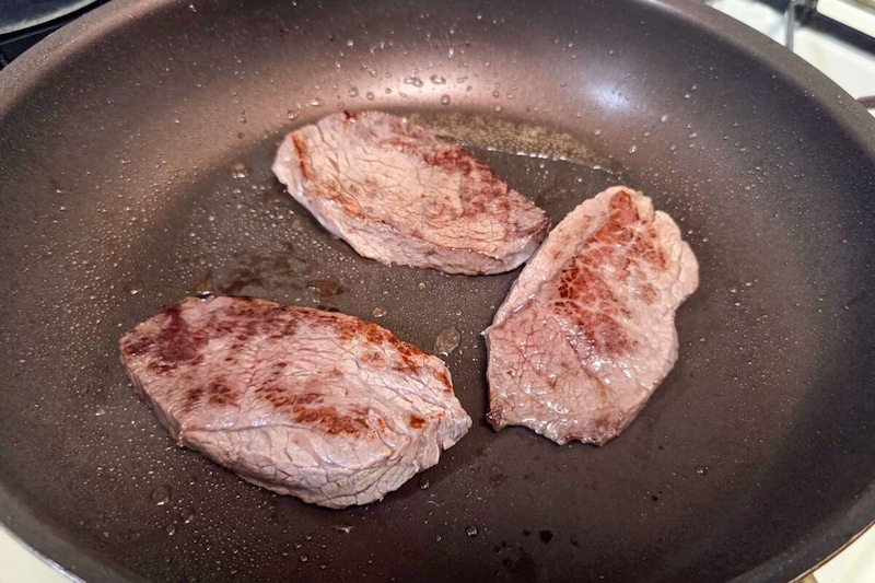 茹でステーキ