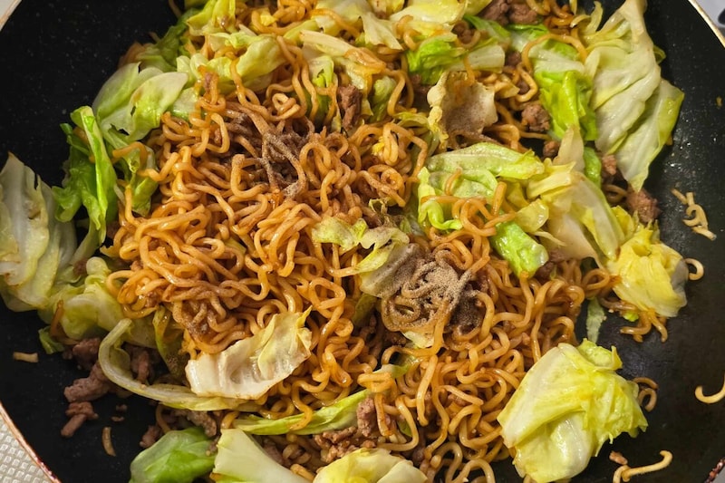 牛だし焼きそば