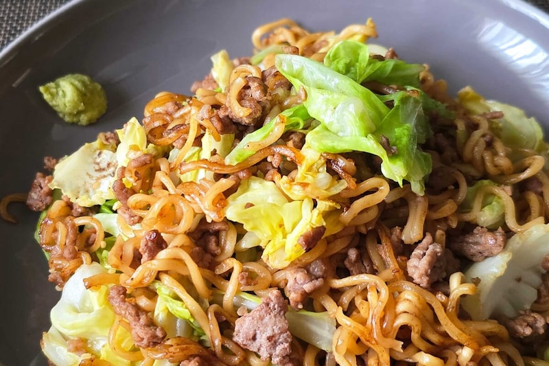 牛だし焼きそば