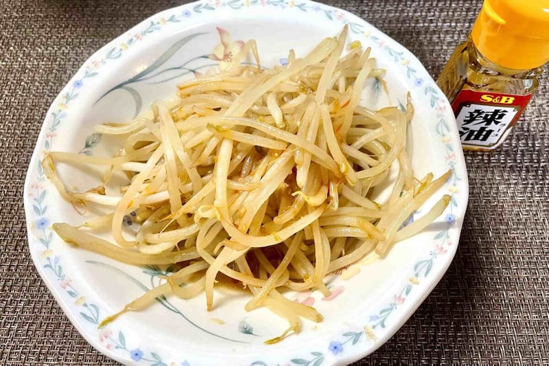 もやし炒め