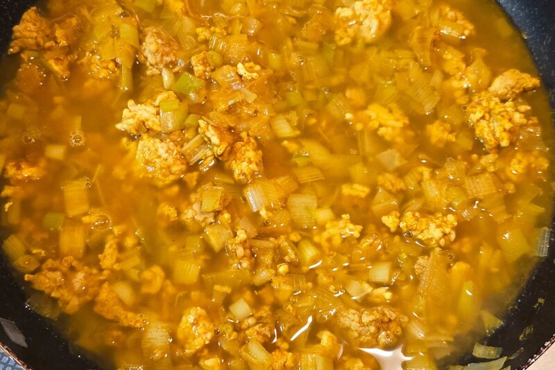 薬味たっぷりだしカレー