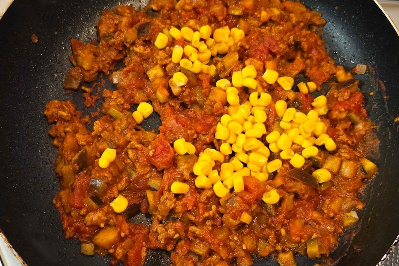 無水キーマカレー