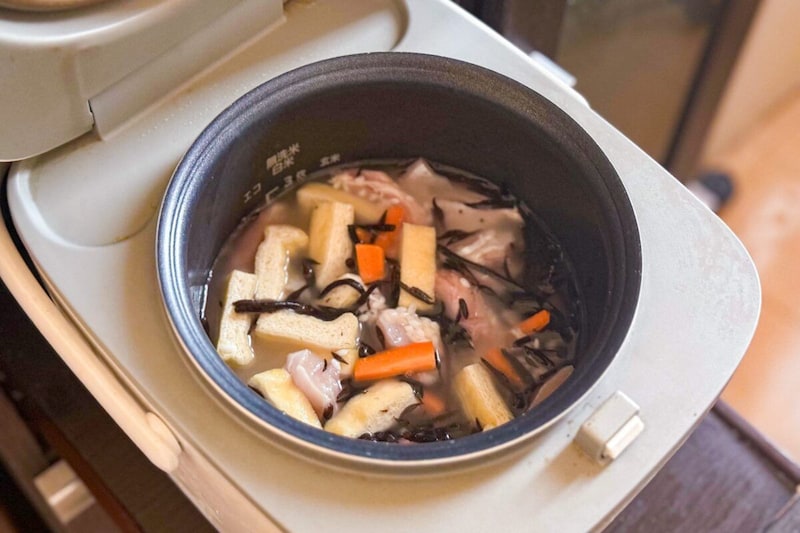 アスパラガスの炊き込みご飯