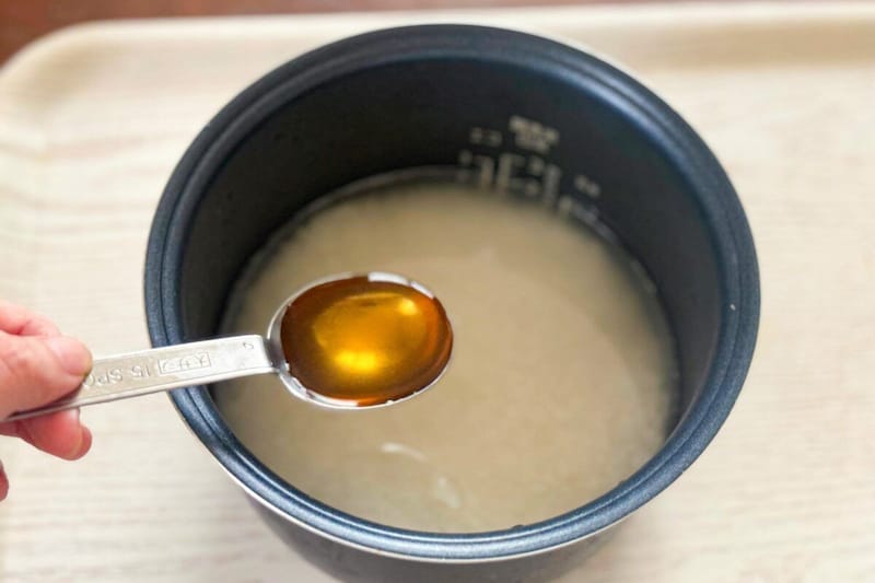 アスパラガスの炊き込みご飯