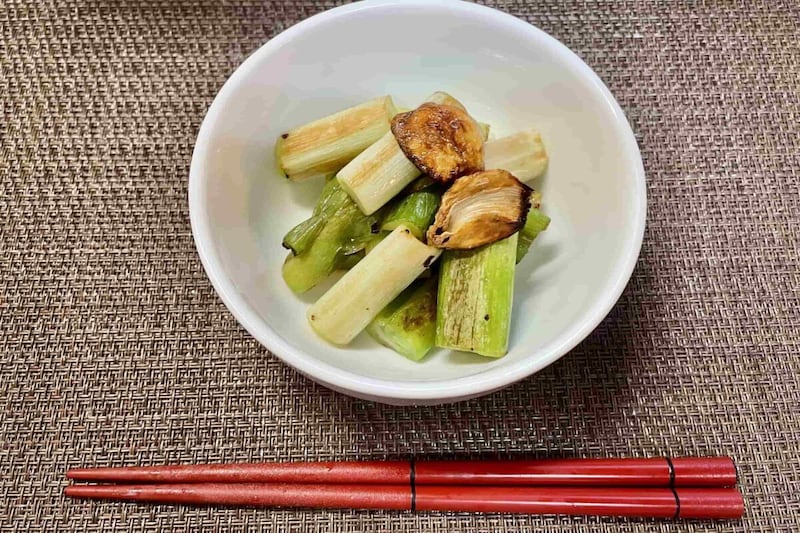 シンプル焼きねぎ