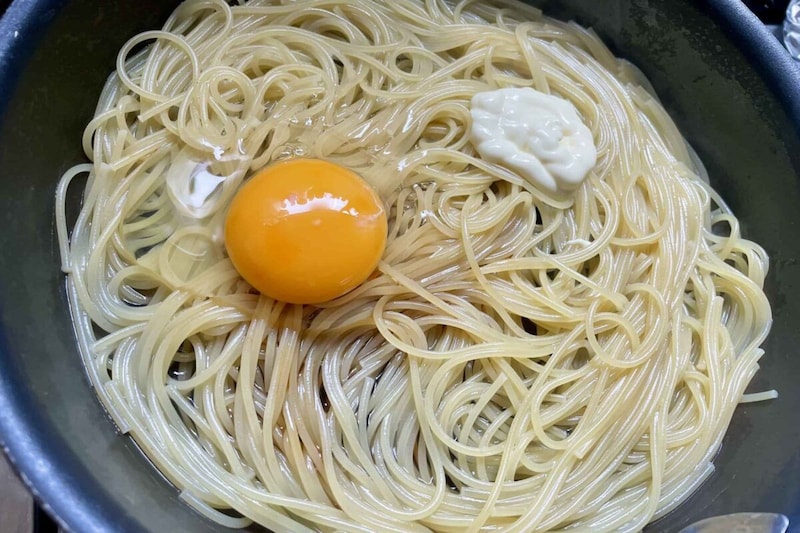 卵かけパスタ