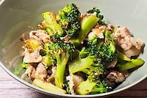 ブロッコリー1株があっという間になくなる　「焼きブロよだれ豚」が簡単すぎて助かる