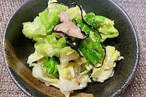 キャベツ1／4個が一瞬で消える　レンチンだけの「無限キャベツ」が簡単すぎた