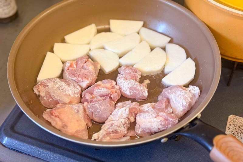 鶏肉の梅てり焼き