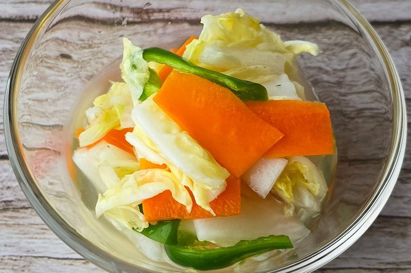 無印良品の「水キムチの素」を試したら…　野菜もスープも止まらない