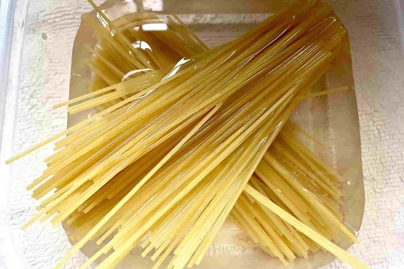 海苔わさびパスタ