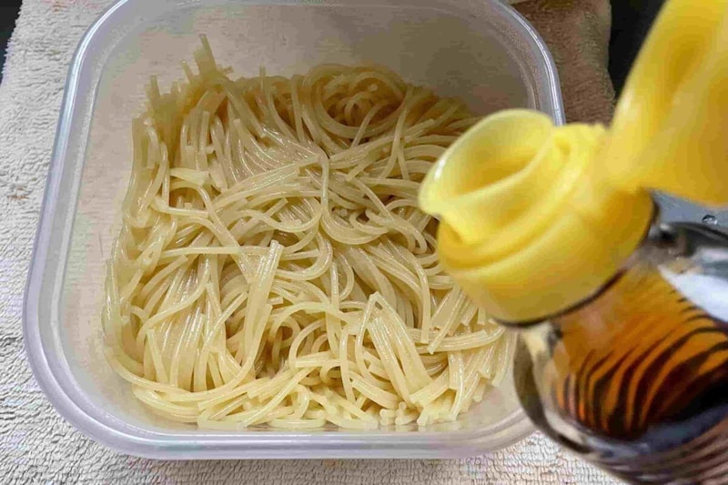 海苔わさびパスタ