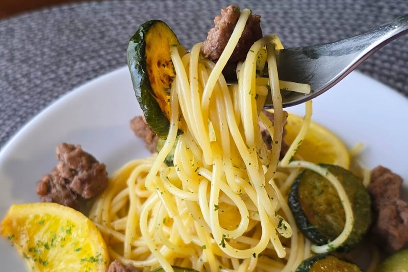 究極のズッキーニとレモンのパスタ