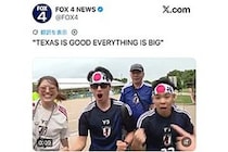 【W杯】テキサスの感想聞かれた日本人サポーター、中学英語レベルの回答が「完璧すぎる」とアメリカ人感動