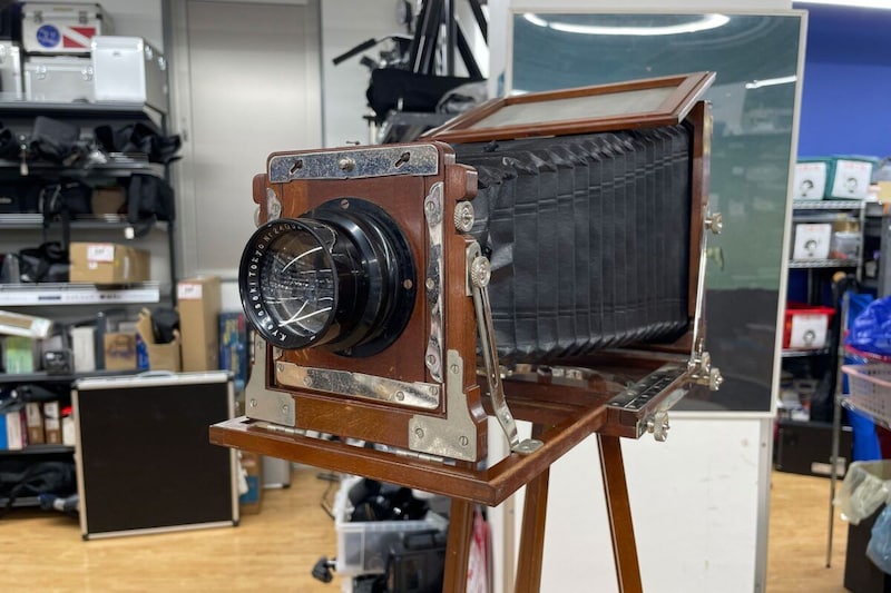 100年前のカメラ『感謝号』