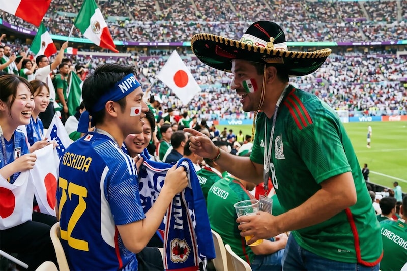 W杯2026　日本対メキシコ