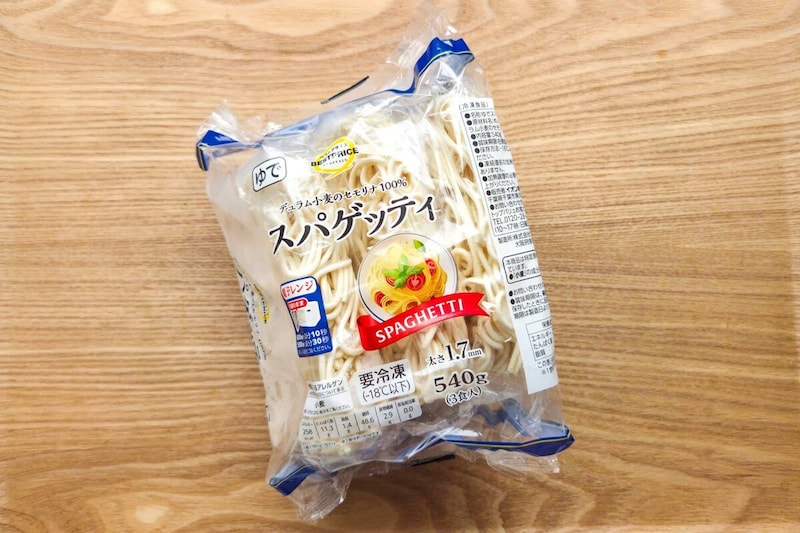 トップバリュ・冷凍スパゲティ