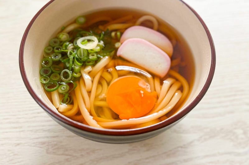 月見うどん