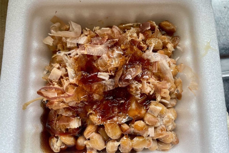 納豆パスタ