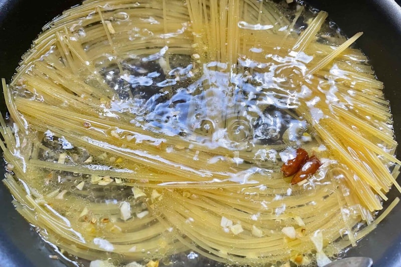 大葉ペペロンチーノ